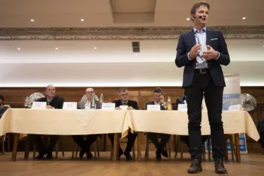 Präsentation der Bürgermeisterkandidaten Gemeinde Altfraunhofen - BDS Kleines Vilstal © Foto peppUP.de