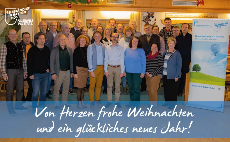 BDS Kleines Vilstal - Jahresabschlussfeier mit Gruppenfoto 2019 © Foto: peppUP.de
