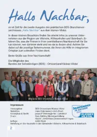 Hallo Nachbar - Branchenverzeichnis BDS Kleines Vilstal © peppUP.de