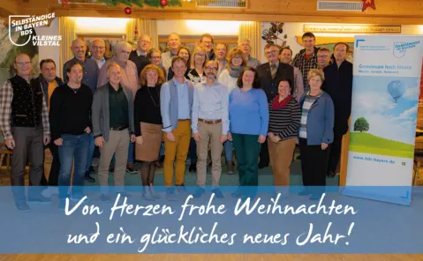 BDS Kleines Vilstal - Jahresabschlussfeier mit Gruppenfoto 2019 © Foto: peppUP.de
