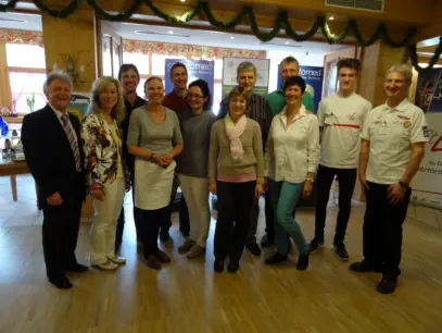 Das Gesundheitstag-Team des BDS Ortsverband Kleines Vilstal