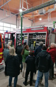 Besuch FFW Altfraunhofen © Foto: Suhling
