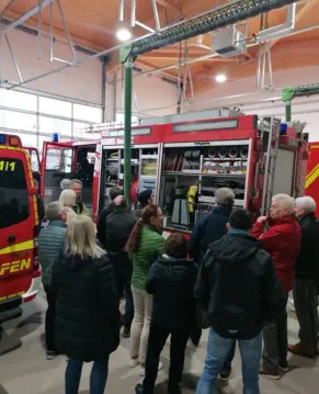 Besuch FFW Altfraunhofen © Foto: Suhling