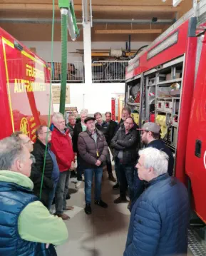 Besuch FFW Altfraunhofen © Foto: Suhling