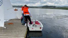 Ferienprogramm bei der "Vereinigung Landshuter Segler e.V."  ©Foto Wackerbauer